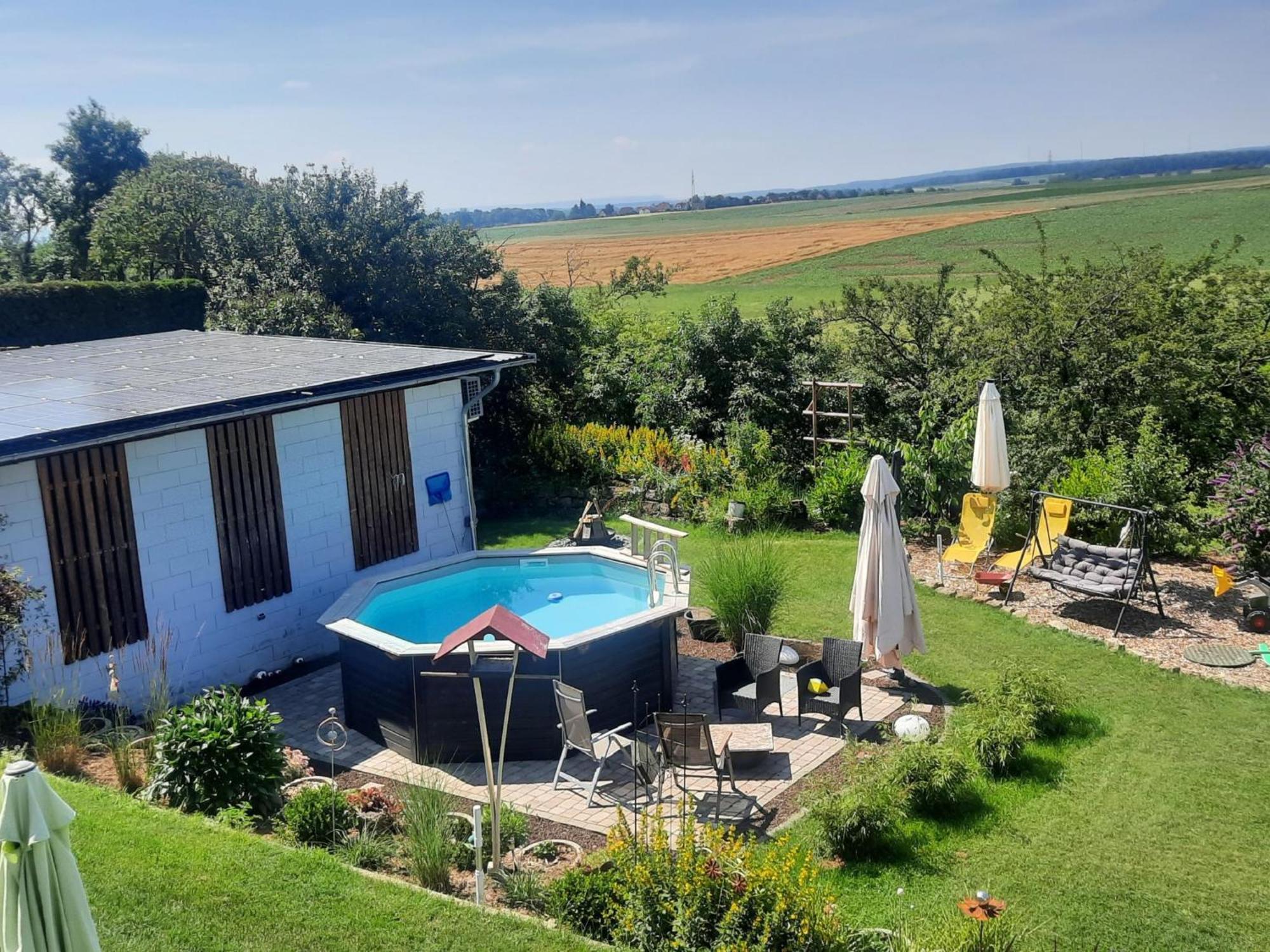Ferienwohnung Frau Klara Hofheim in Unterfranken ภายนอก รูปภาพ